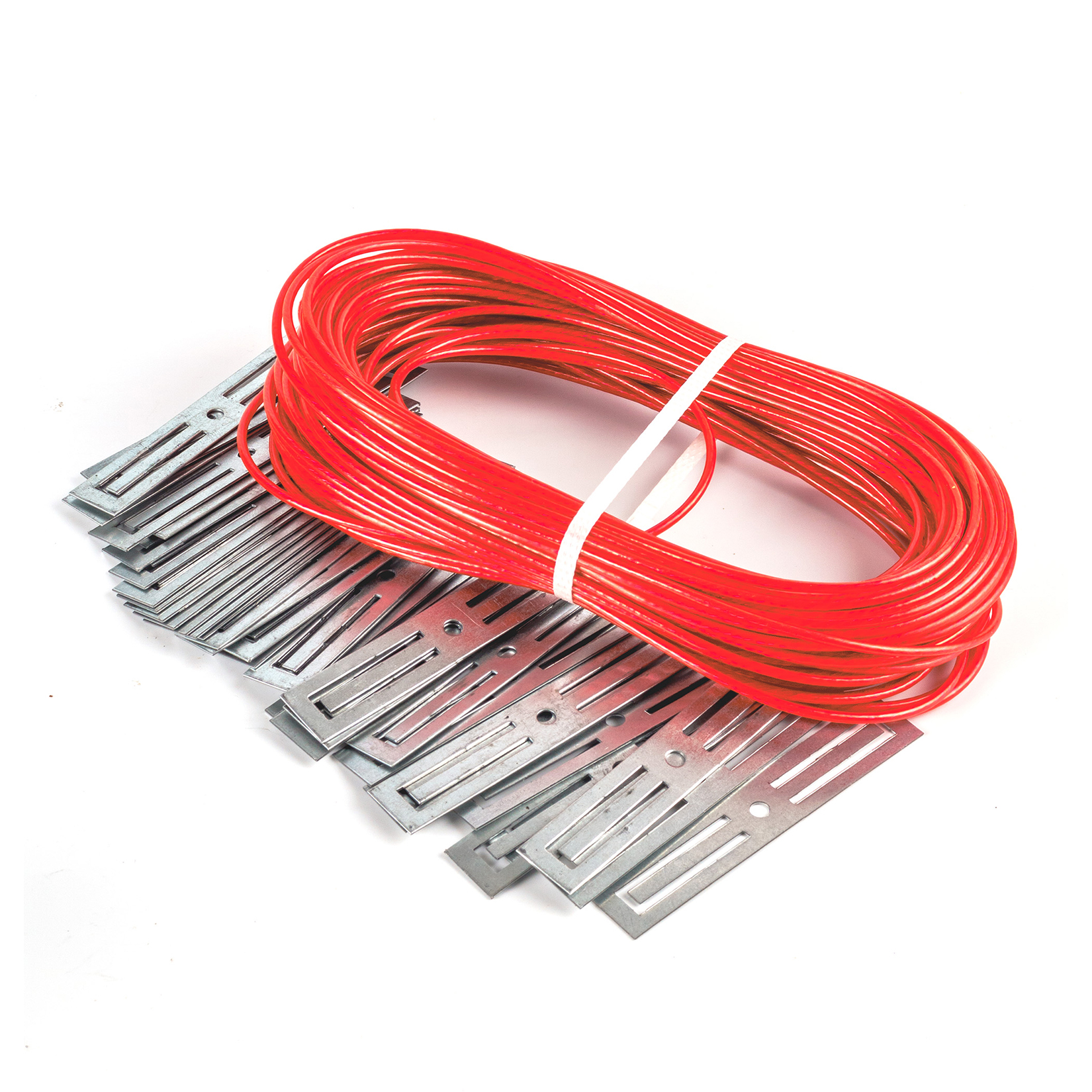 Extherm DRAIN/2 Комплект крепежа в водосточную трубу в 2 нитки, 20 м (трос+крепежи)