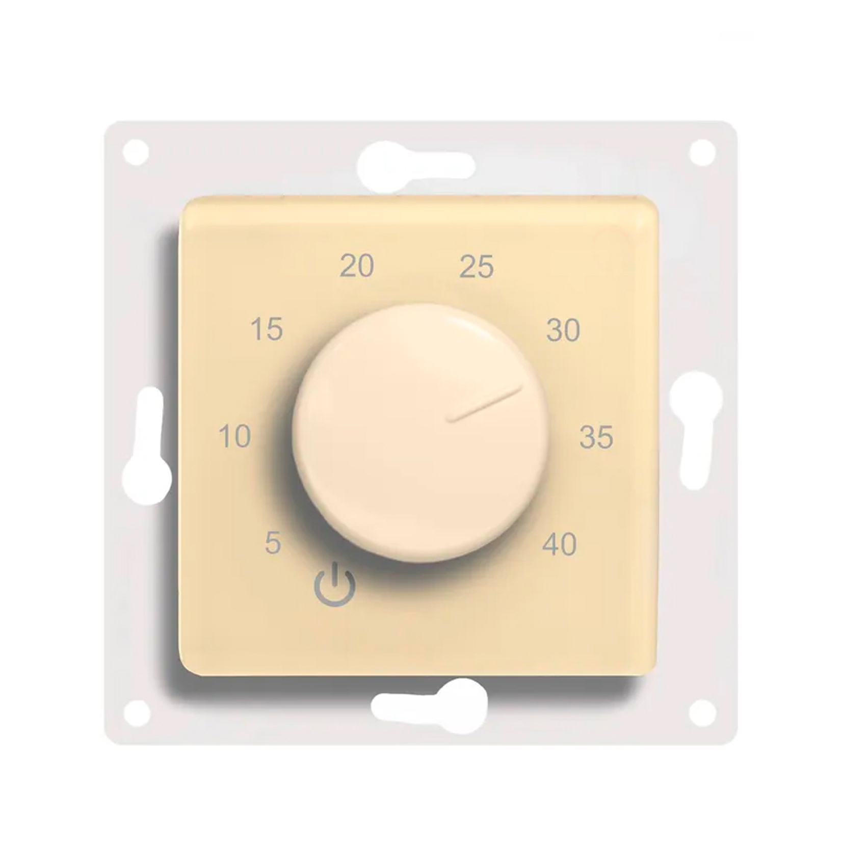 Extherm Th-HF-G-B Механический термостат под рамку Schneider Electric Glossa (БЕЖЕВЫЙ)