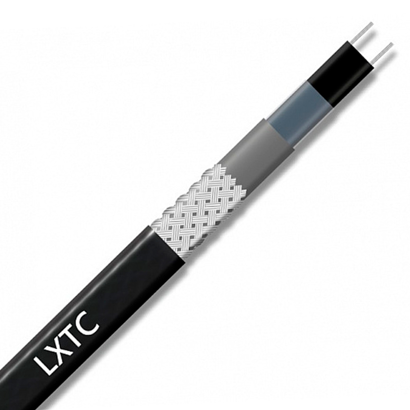 Extherm LXTC30-2CR Саморегулирующийся нагревательный кабель строительного применения (кровли, трубы) 30 Вт/м, термопласт