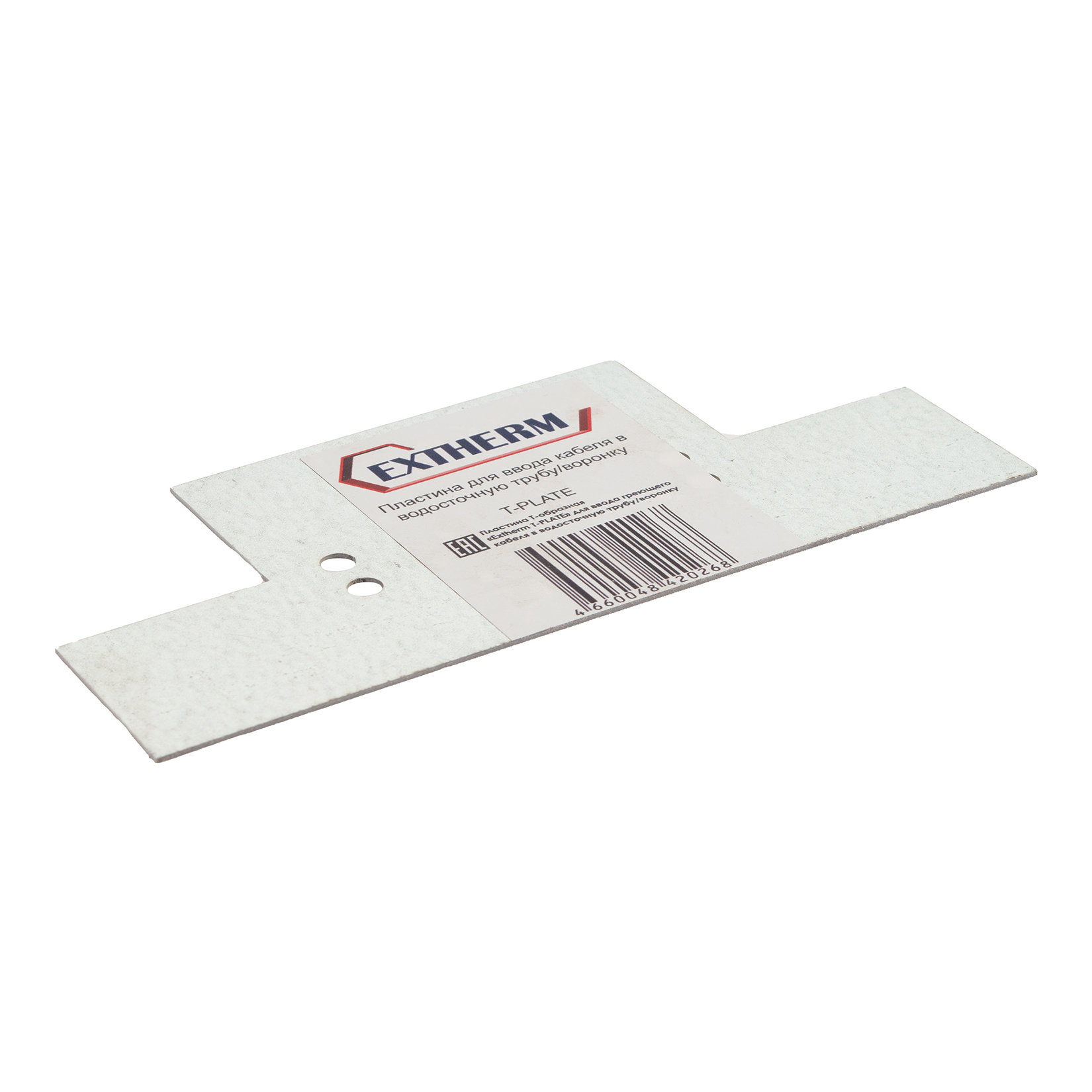 Extherm T-PLATE Пластина для ввода кабеля в водосточную трубу/воронку