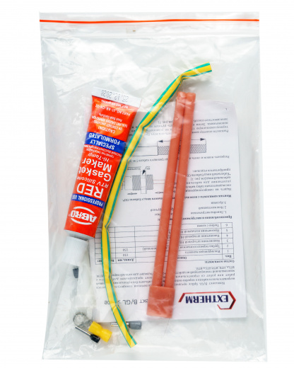 Extherm B/Gl splice Комплект для ввода саморегулирующегося кабеля в соединительную коробку клеевой без огневых работ