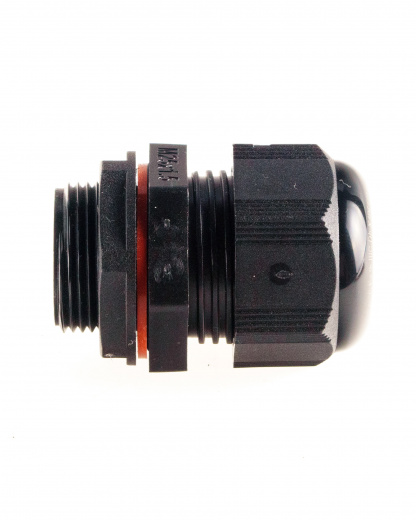 Extherm BM-X6S-L Кабельный ввод взрывозащищенный М25х1,5 с уплотнением для нагревательного кабеля (12,0x6,0)  с уплотнительным кольцом и контргайкой, полиамид