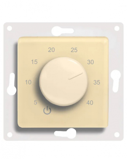 Extherm Th-HF-G-B Механический термостат под рамку Schneider Electric Glossa (БЕЖЕВЫЙ)