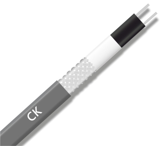 Extherm 18CK20-AT кабель нагревательный саморегулирующийся строительного применения (трубы), 18 Вт/м, термопласт