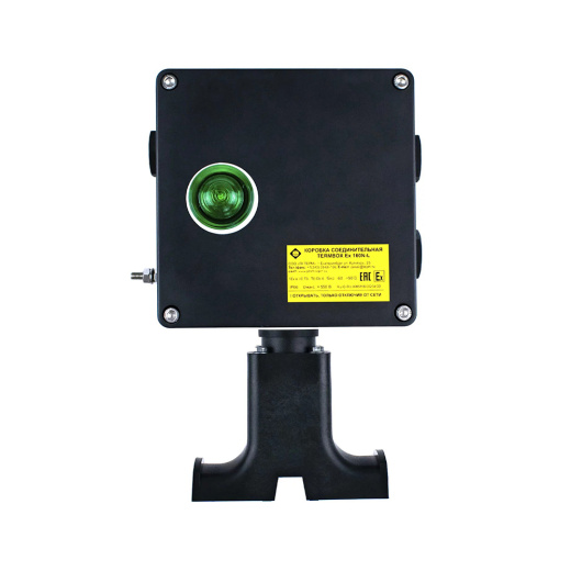 Extherm TermBox Ex 160N-L Коробка индикаторная на опоре, 160*160*92 мм, УХЛ1, IP66, 1Ex e llC T6...T3GbX