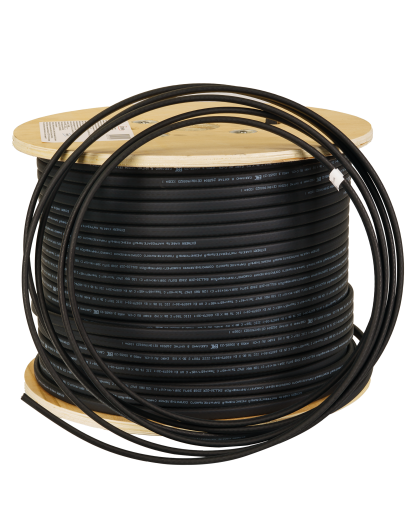 Extherm SXLL16-2CR-250 Саморегулирующийся нагревательный кабель строительного применения (трубы) 16 Вт/м, 16AWG, термопласт, катушка 250 м.