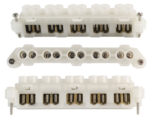 Extherm JB-100-GR коробка распределительная 140*140*76 мм IP 66, серая, в комплекте с клеммным рядом 10х10мм², 76А