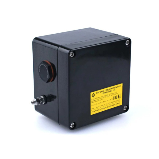 Extherm TermBox Ex 120 Коробка соединительная для соединения и разветвления кабелей  нагревательных саморегулирующихся без опоры, 120*120*93 мм, УХЛ1, IP66, 1Ex e llC T6...T3GbX