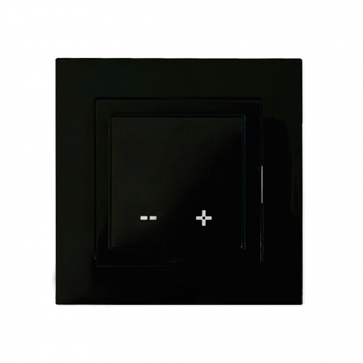 Extherm ET-43(b) Програмируемый термостат с сенсорными кнопками и датчиком температуры пола, черный