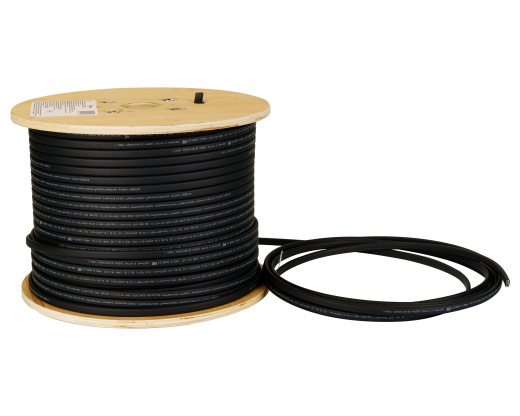 Extherm SXLL16-2CR-250 Саморегулирующийся нагревательный кабель строительного применения (трубы) 16 Вт/м, 16AWG, термопласт, катушка 250 м.