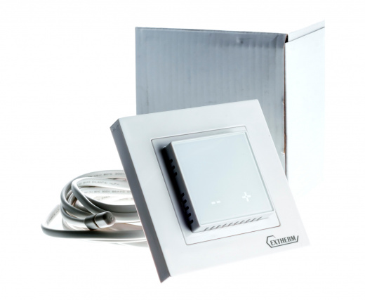 Extherm ET-43(w) Электронный термостат/сенсорный экран (белый)