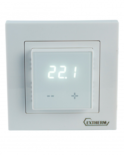 Extherm ET-43(w) Электронный термостат/сенсорный экран (белый)