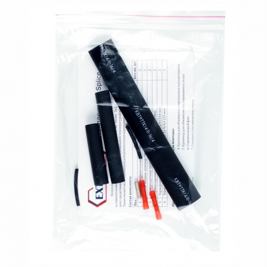 Extherm LXTC splice Комплект для ремонта/соединения и концевой заделки саморегулирующихся кабелей LXTC  термоусадочный