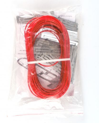 Extherm DRAIN/2 Комплект крепежа в водосточную трубу в 2 нитки, 20 м (трос+крепежи)