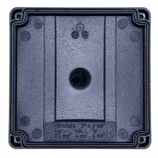 Extherm JB-60-BL Коробка распределительная, IP 66, черная, в комплекте с клеммным рядом 5х6 мм², 41А