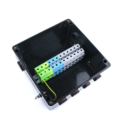 Extherm TermBox  Ex 255-32 Коробка клеммная взрывозащищенная  для соединения и разветвления силовых кабелей (в том числе бронированных), М25х4, М32х1, 255х250х122 мм, УХЛ1, IP66, 1Ех е IIC T6…Т3 Gb Х