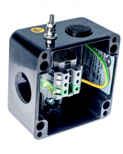 Extherm SBORKA 1P/1L Коробка с индикацией на опоре для подключения или оконцевания 1 нагревательной секции