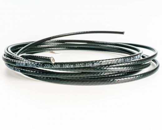 Extherm 15HXTM2-CT Саморегулирующийся нагревательный кабель для обогрева труб (внутр/внеш) 15 Вт/м, 20AWG, фторопласт