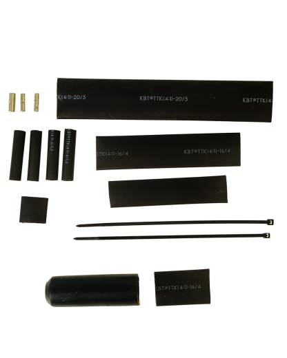 Extherm Con/T/END splice Комплект для ремонта/соединения и оконцевания саморегулирующихся  кабелей термоусадочный, до 110 °С