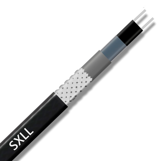 Extherm SXLL20-2CR-250 Саморегулирующийся нагревательный кабель строительного применения (трубы) 20 Вт/м, 16AWG, термопласт, катушка 250 м.